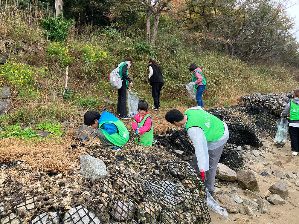 海岸清掃